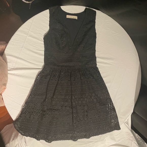 A&F lace up mini dress size 0 - Picture 2 of 6